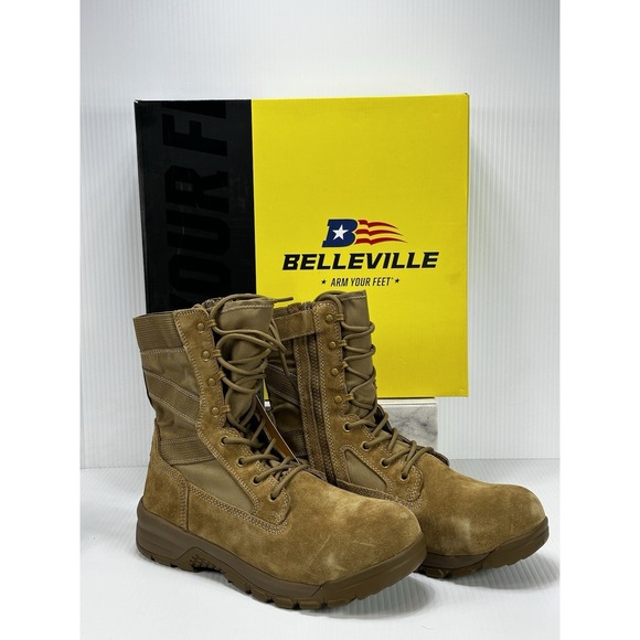 Belleville Other - Belleville Hot‎ Weather Side-Zip Composite Toe Men Tactical Boot BV508ZCT 8 Wide
